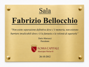 targa sala fabrizio